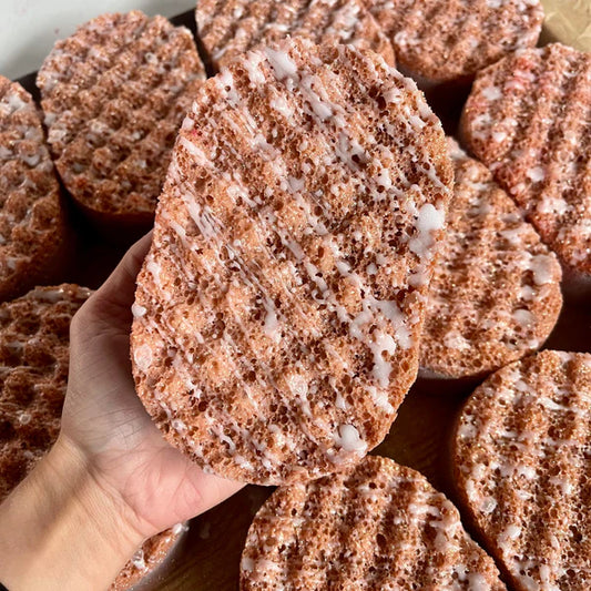 Gingerbread Man Luxury Exfoliating Soap Sponge