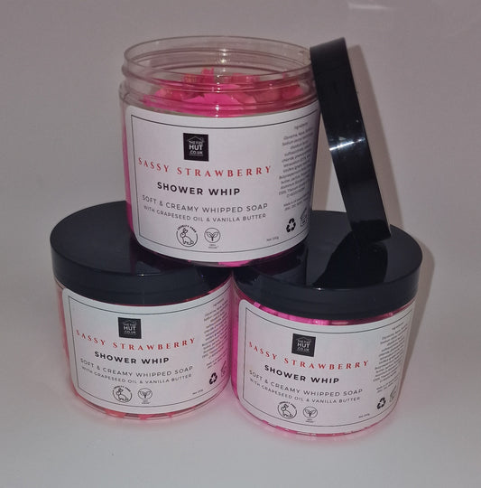 Sassy Strawberry Whipped Soap