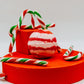 Cranberry & Peppermint Classic Christmas Bath Bomb