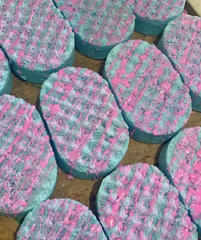 Blackcurrant & Jasmine Exfoliating Soap Sponge