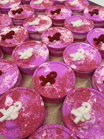 Candy Cane Bath Bomb